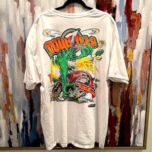 Hanes drag racing shirt